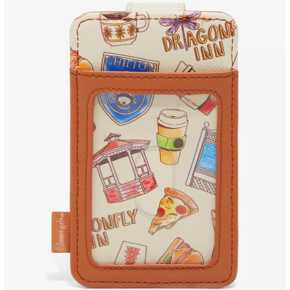 Loungefly Gilmore Girls Icons Mini Backpack and Cardholder Set NWT - Picture 8 of 9